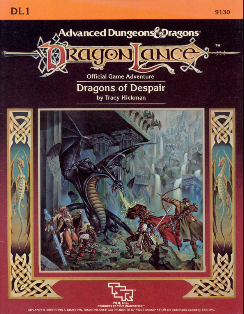 288. Tracy Hickman – DL1: Dragons of Despair (1984)