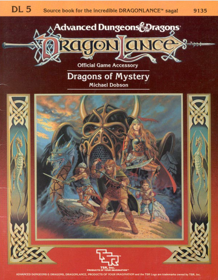 351. Michael Dobson – DL5: Dragons of Mystery (1984)