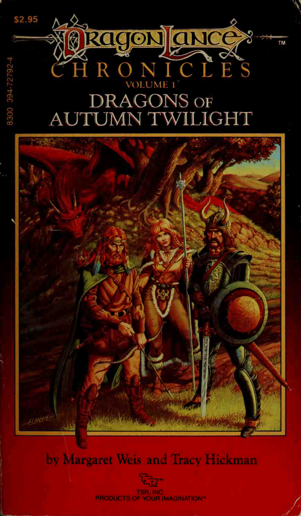349. Margaret Weis and Tracy Hickman – Dragons of Autumn Twilight (1984)