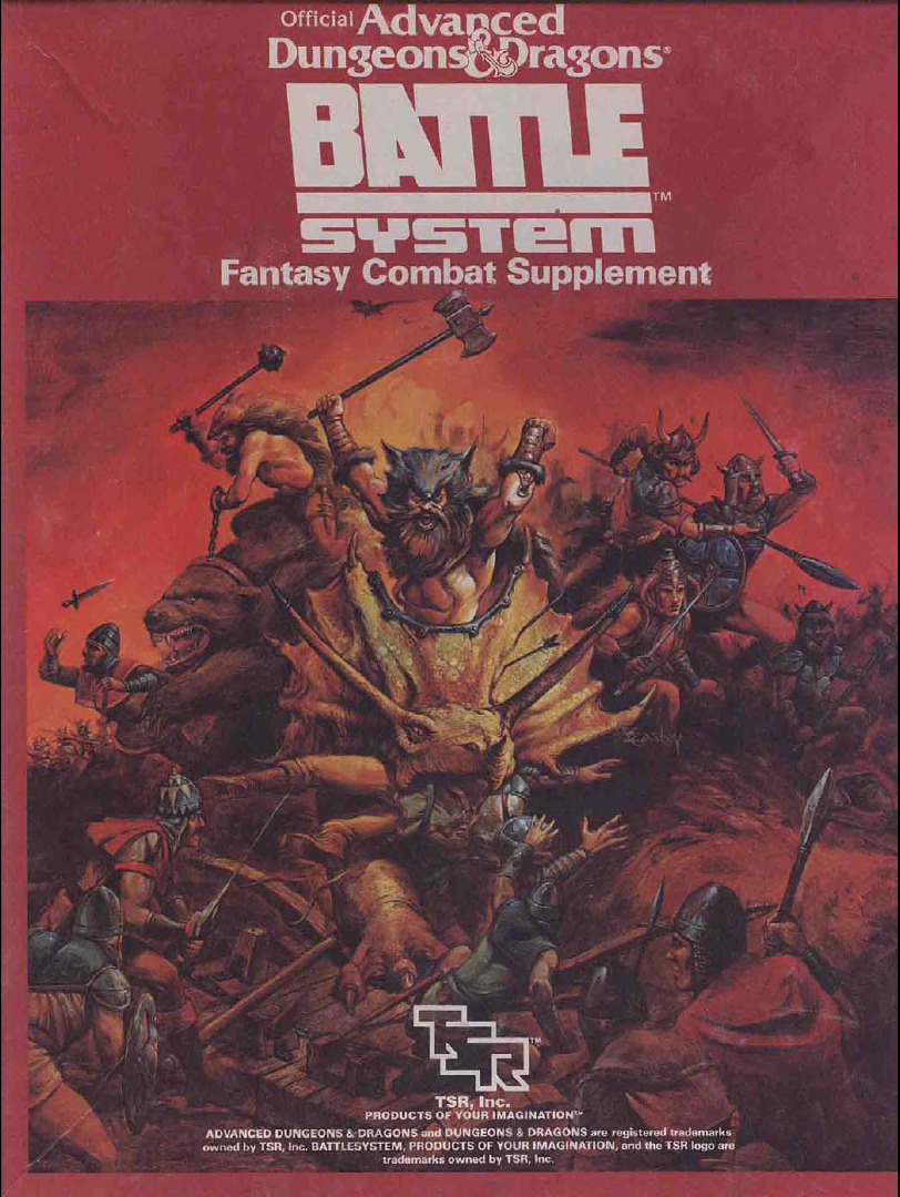 402. Douglas Niles and Steve Winter – Battlesystem (1985)
