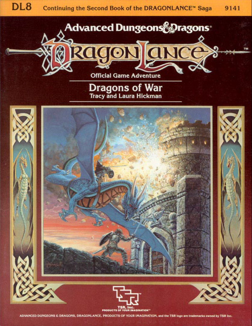 403. Tracy and Laura Hickman – DL8: Dragons of War (1985)
