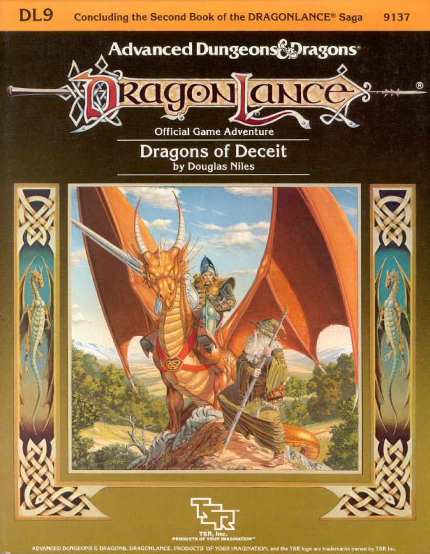 412. Douglas Niles – DL9: Dragons of Deceit (1985)
