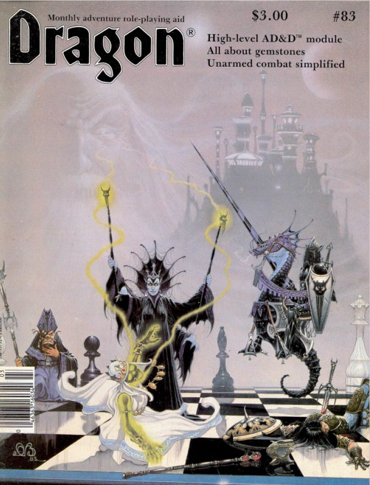  ???. Various Authors – Dragon #83 (March, 1984)