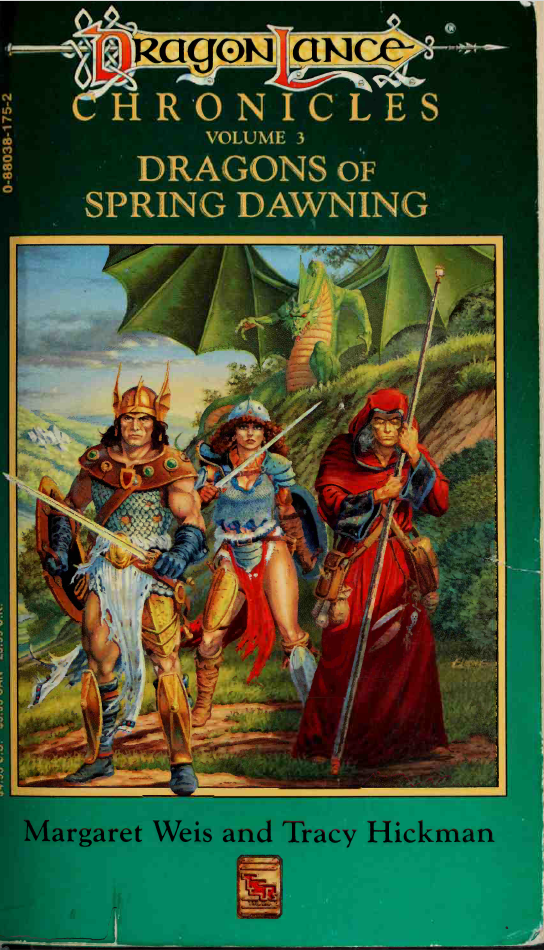 422. Margaret Weis and Tracy Hickman – Dragons of Spring Dawning (1985)