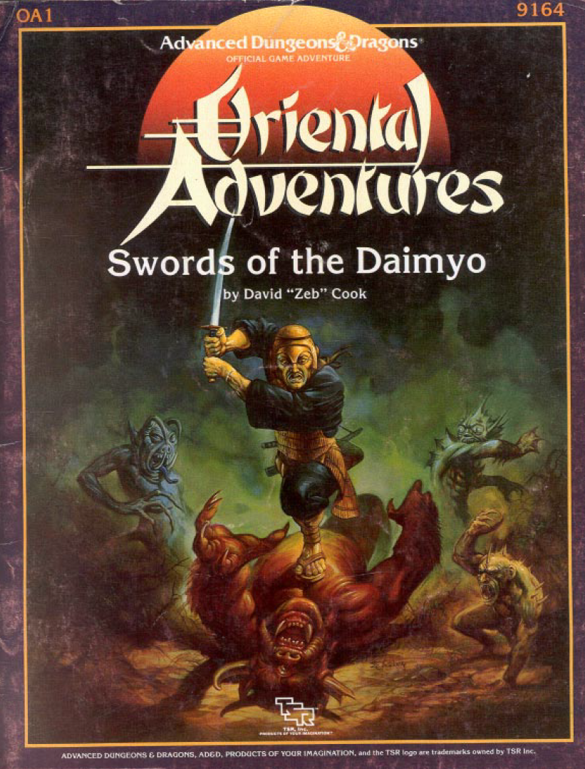 455. David “Zeb” Cook – OA1: Swords of the Daimyo (1986)
